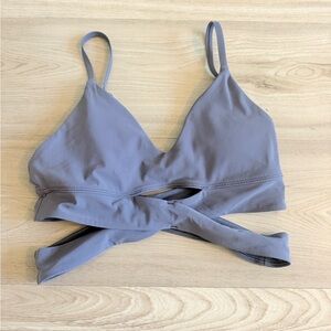 Like New! Lululemon Still Now Bra / Moonwalk - 4